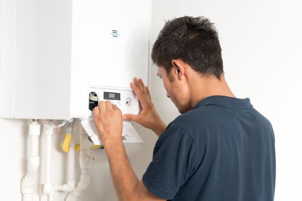 technical service staff who control the boiler installation